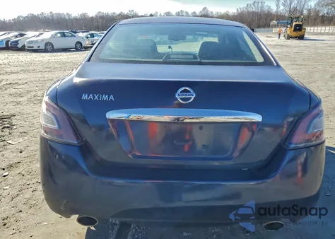 2013 Nissan Maxima S из США, поврежденный, VIN 1N4AA5AP6DC834634